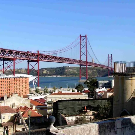 Alto De Santo Amaro Terrace Apartment Lisbon